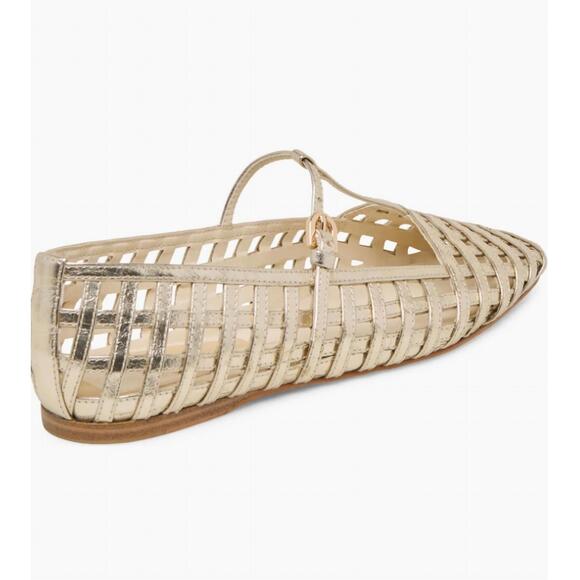 NEW DOLCE VITA women\'s rains flat sandal in beige